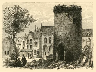 Louis DOutremer tornya Laonban 1831-ben, 1890-ben megsemmisült.