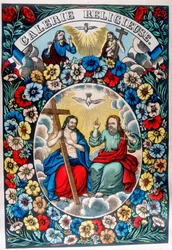 A Szentháromság: Atya, Fiú és Szentlélek, 19. század