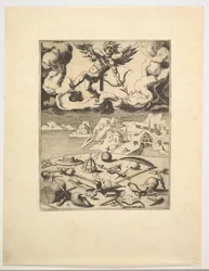 A szerelem diadala a Petrarka diadalaiból, kb. 1548-49.