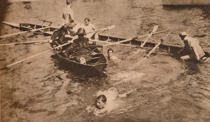 Az egyetemi hajóverseny, 1912. március 1935