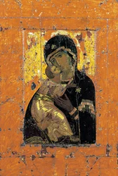 Vlagyimiri Istenszülő, bizánci ikon, 12. század eleje