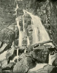Wellington Falls, Mount Wellington, 1901.
