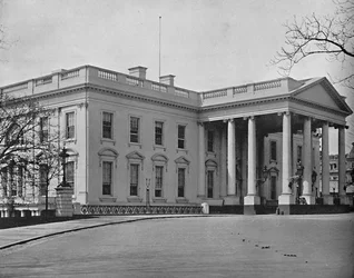 A Fehér Ház, Washington D.C., 1897.