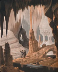 Egy cseppkőbarlang csodája és szépsége, 1935