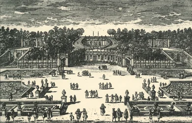 A Villa Pamphili amfiteátruma, 1670, 1903.