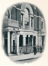 Az öböl ablak, Boodles Club, London, 1900 1901