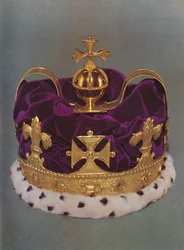 A korona a walesi herceg számára készült 1729-ben, 1953-ban