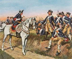 A hochkirchi támadás utáni reggelen, 1758. október 14-én, 1936.