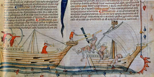 A tengeri csata, 1340 körül