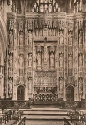 Reredos, Winchester Cathedral, Hampshire, 20. század eleje