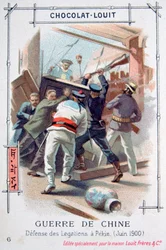 A diplomáciai stáb ellenállása Pekingben, Kínában, Boxerlázadás, 1900. június