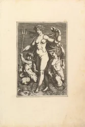 Thetis két tritonnal áll.