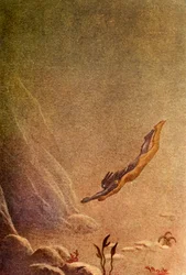 „Megérkeztek a Vízisten lakhelyére”, 1914.