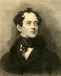 Thomas Moore, ír költő és Lord Byron életrajzírója, kb. 1829, kb. 1890