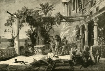 Tiberius Capriban, 1890.