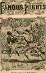 Tom Cribbs második csatája Molineaux-val, 1811, 19. század vége vagy 20. század eleje