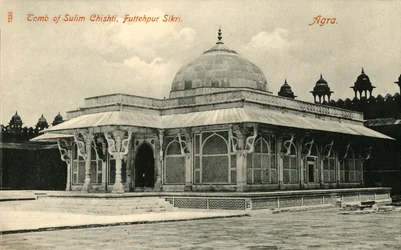 Salim Chishti hüvelykujja, Fatehpur Sikri. Agra.
