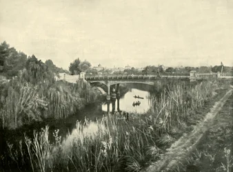 Torrens Lake, Adelaide, 1901.