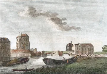 A Ferences kolostor tornya, Oxford, 1788