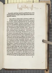 Tractat[us] sancti Augustini, Hippói Ágoston írta (toll és tinta papíron)