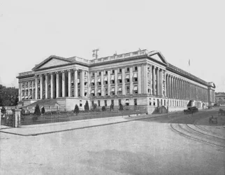 Treasury Building, Washington DC, USA, 1900.