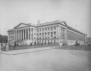Treasury Building, Washington, D.C., 1897.