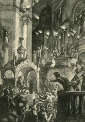Hérakleiosz diadala Konstantinápolyban, i.sz. 629, 1890.