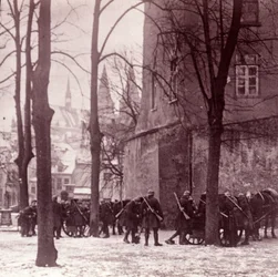 Csapatok, Aachen, Németország, 1914-c1918
