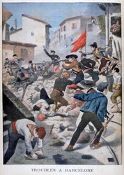 Baj Barcelonában, 1902