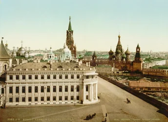 Cár tér a Moszkvai Kremlben, Oroszország, 1890-es évek