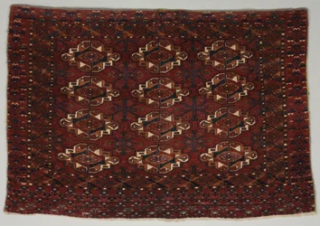 Türkmén táskaarc, 1800-as évek.