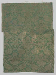 Két hosszúságú textil, 1500-as évek.