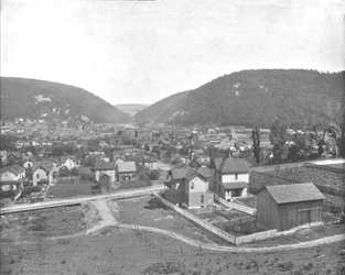 Tyrone, Pennsylvania, USA, 1900.