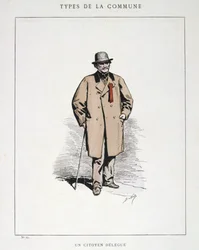 Egy polgári küldött, Párizs Kommün, 1871.