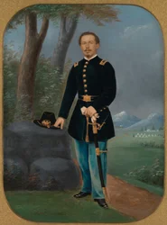 [szakszervezeti katonatiszt], 1861-65.