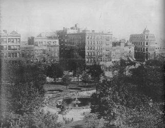 Union Square, New York, 1897.