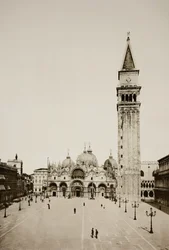Cím nélkül 96, c. 1890. [Szent Márk-bazilika és Campanile, Velence].