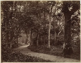 Tájkép cím nélkül, 1860-as évek eleje.