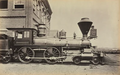 Untitled Pennsylvania Railroad Engine, c. 1868.