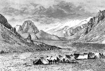 Felső Kara-Kash völgy, 1890