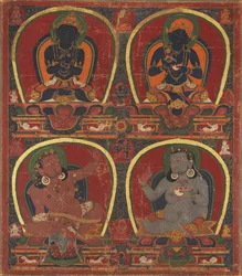 Vadzsradhara, Önzetlenség és Mahasiddhák Virupa és Kanha, s. 1450.