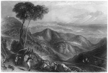 Dhoon völgye, Himalája hegység, 1860 körül