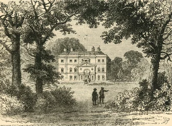 Vane House, 1800-ban, c1876.