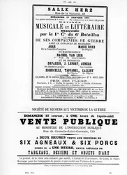 Vente Publique, a Párizsi Kommün francia politikai plakátjaiból, 1871. május