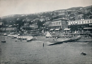 Ventnor – Panoráma a tengerről, 1895