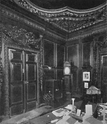 A Szent Lőrinc-zsidóság mellény, Grinling Gibbons faragásával, 1903