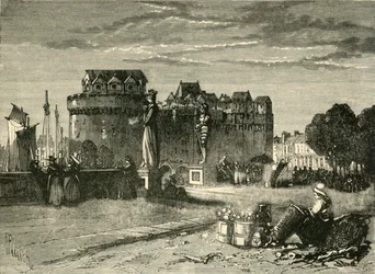 Megtekintés Nantes-ban, 1890.