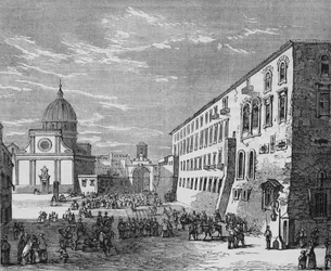 Nézet Nápolyban, 1880