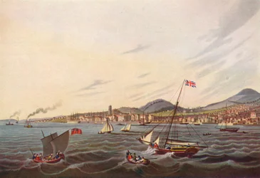 Dundee látképe, 1824