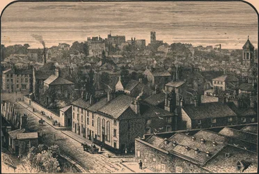 Lancaster látképe, XIX. század